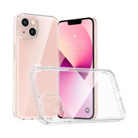   Apple iPhone 14 - Camera Protection Reinforced Silicone Clear Phone Case
